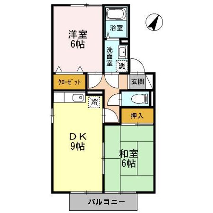 ロワール実相寺の間取り