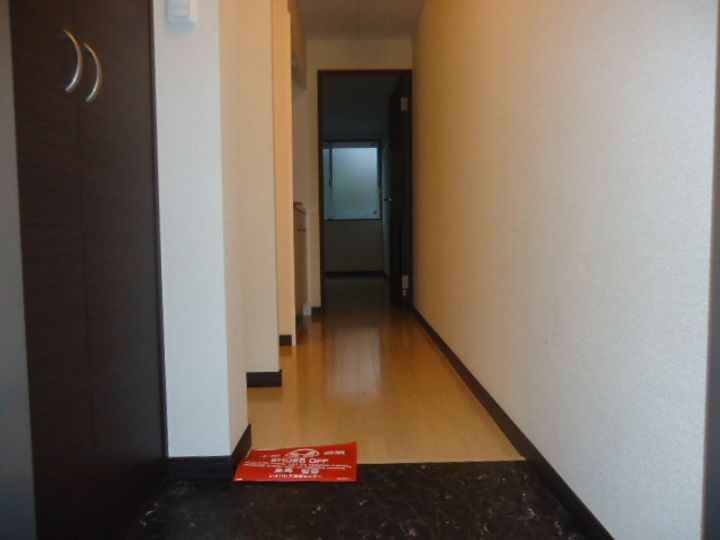 レオネクストやくまるの玄関
