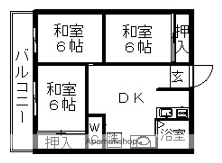 プレジデントコーポ中央ビルの間取り