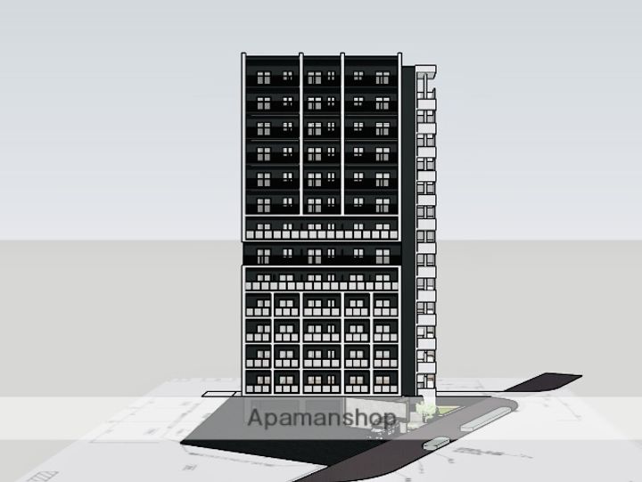 スカイメゾン新町306の外観