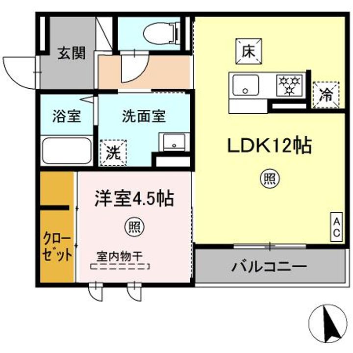 PREMILIFE大州浜の間取り
