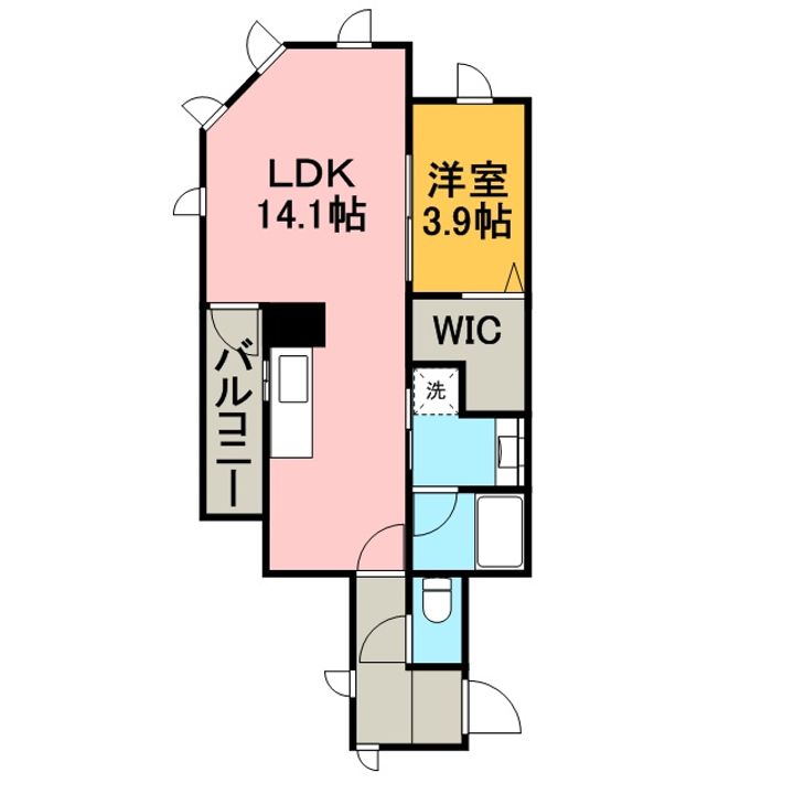 アルカーサル大道の間取り