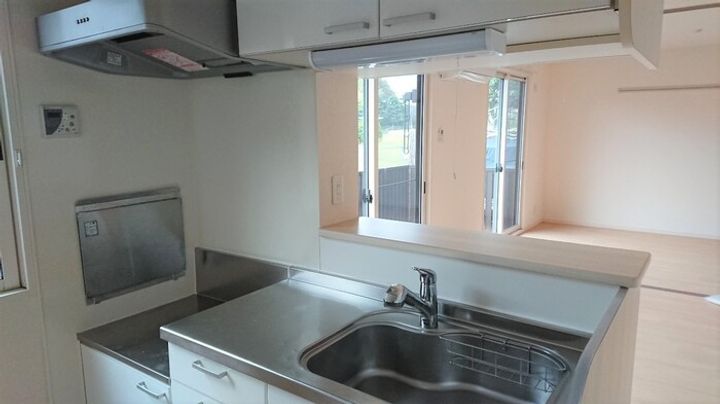 ブリック スクウェアのキッチン