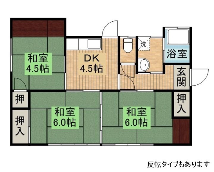 宮崎県都城市梅北町(一戸建)の賃貸物件戸建ての間取り