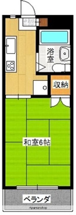 シティハイツ姫城 A・BA16の間取り