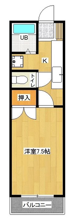 アピアコート207の間取り