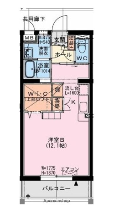 (仮称)都城小松原町マンションの間取り