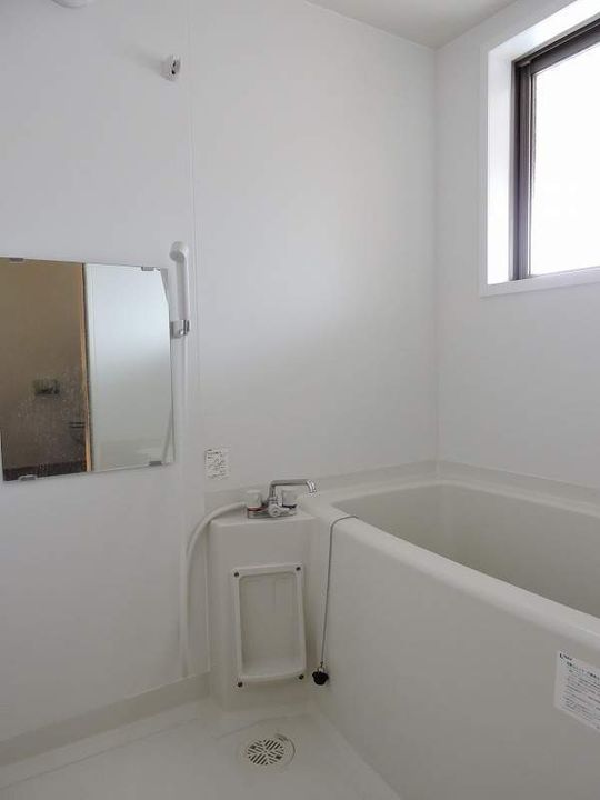 宮崎県えびの市大字上江の賃貸アパートの風呂