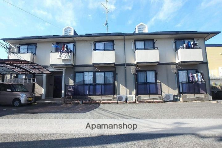 宮崎県小林市水流迫の賃貸アパートの外観