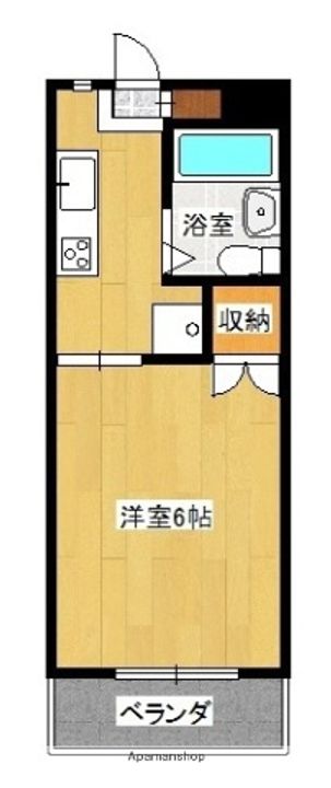 シティハイツ姫城 A・BB25の間取り