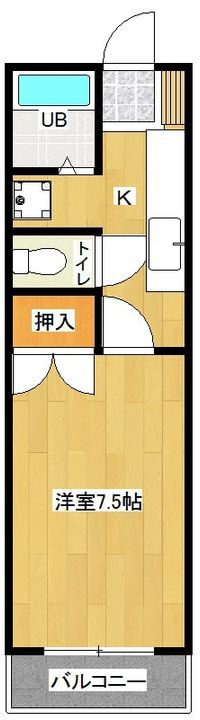 アピアコート303の間取り