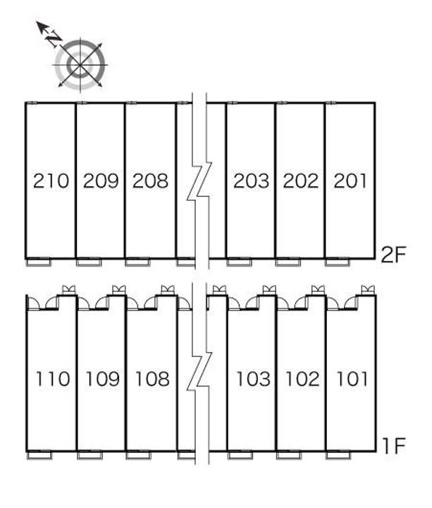 レオパレスノア都城107の内装