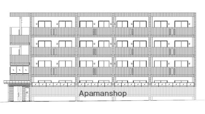 (仮称)都城年見町Hマンションの外観