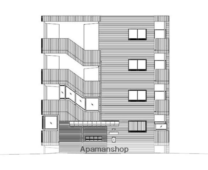 (仮称)都城年見町Hマンションの外観