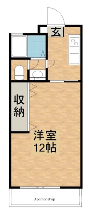 シャインヒルズ202の間取り