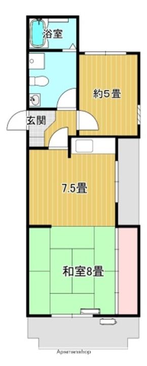 ペピータの間取り