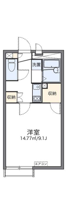 レオネクストエトワールエトウ204の間取り
