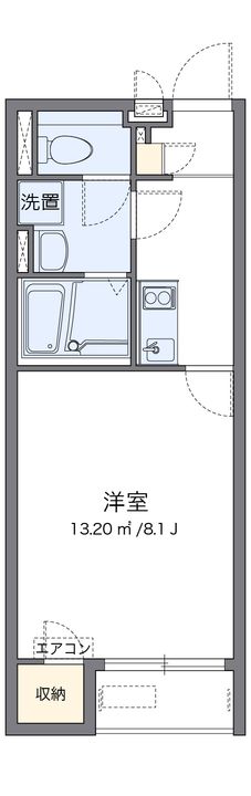 クレイノエストレーラ205の間取り