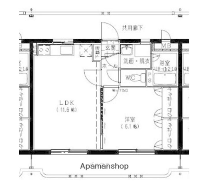 サンフィールド高鍋Ⅲ202の間取り