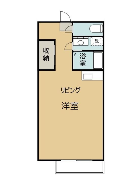 コーポタンポポの間取り