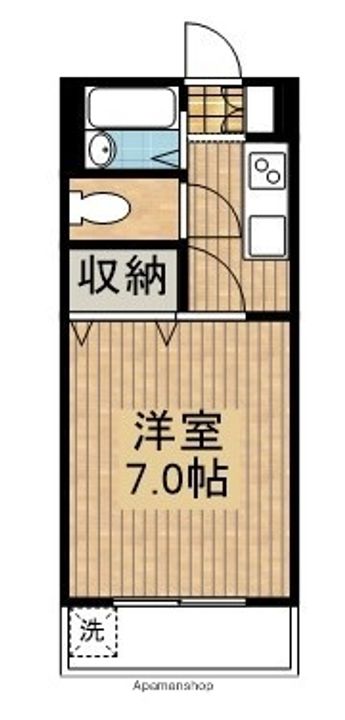 フェニックスハイムパートⅢ303の間取り