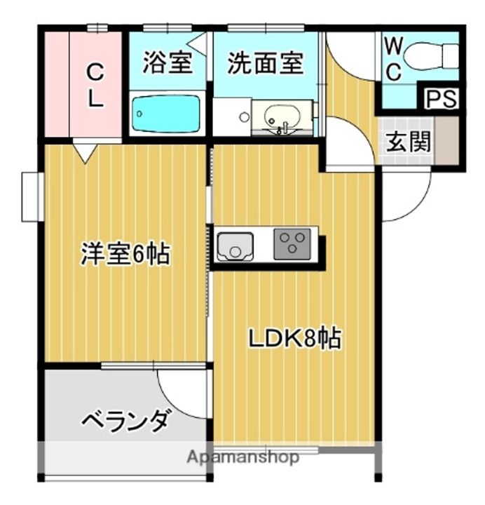 パーシモンの間取り