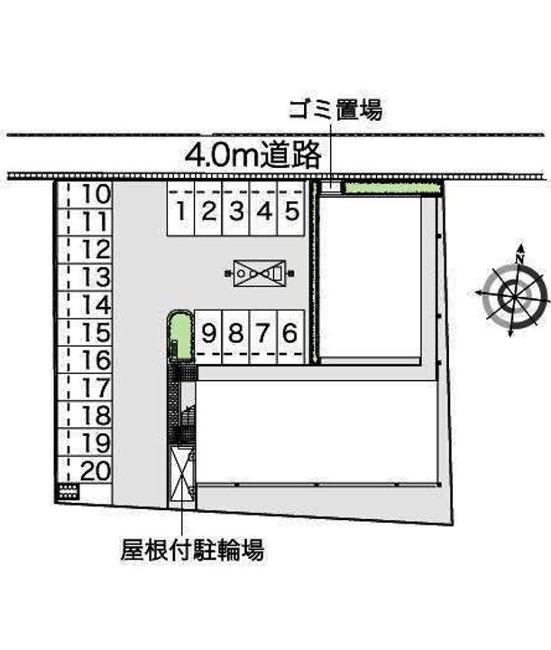 レオネクスト都原102の内装
