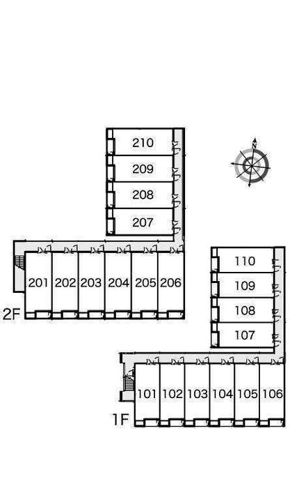 レオネクスト都原102の内装