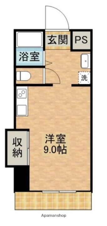 イーストウッドマンション607の間取り