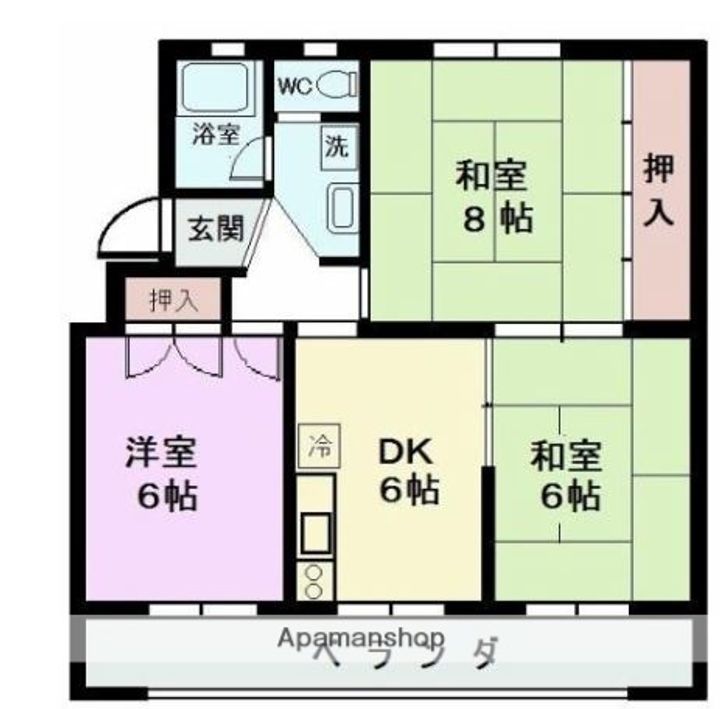MEハイツ102の間取り