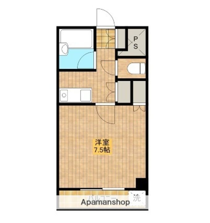 スカイコート宮崎Ⅱの間取り