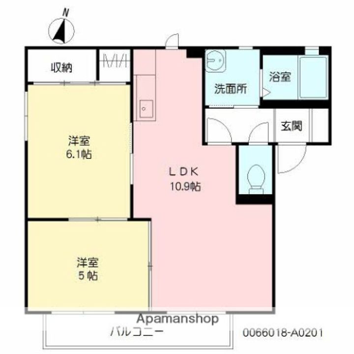 バリュージュ・ウィングの間取り