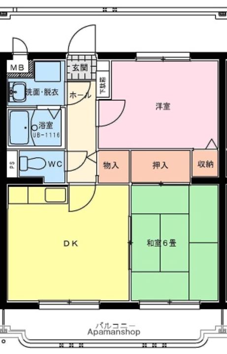 サングリーン藤沢の間取り