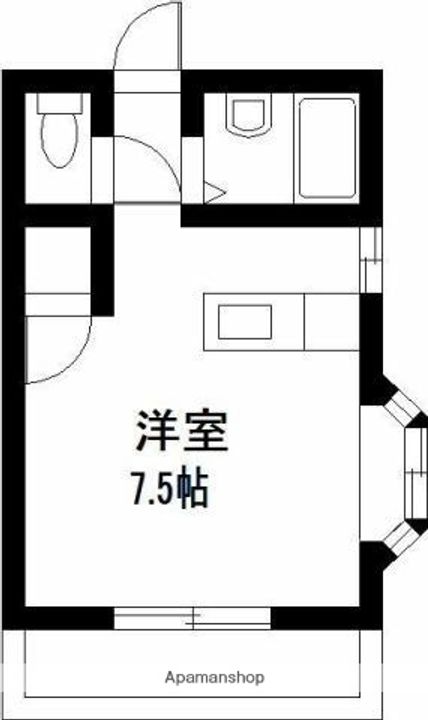 オクトワール宮崎西211の間取り