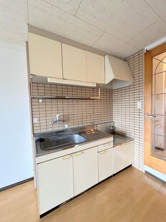 マンションニシヒロ302のキッチン