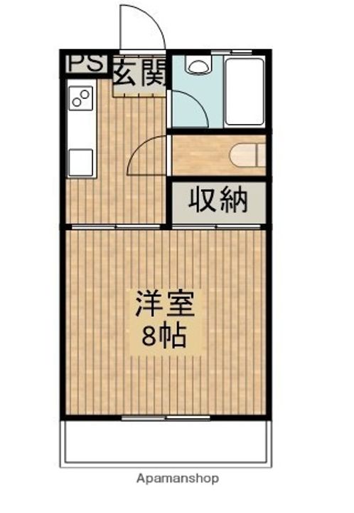 シャルムKの間取り