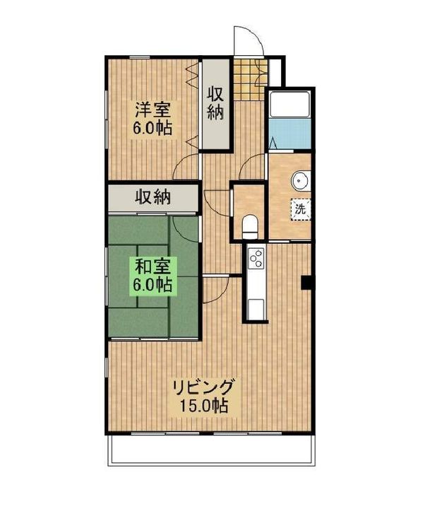 フローリッシュ広呂原の間取り