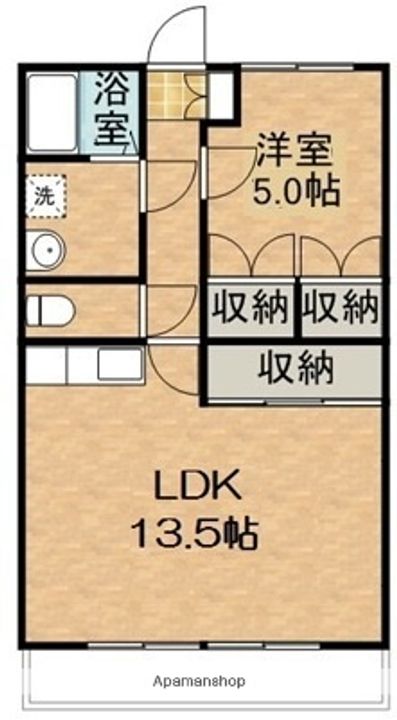 パークサイドビレッジ302の間取り