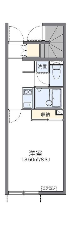 レオネクストぎんたの間取り
