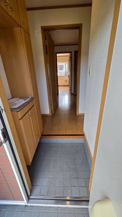 ヴィラパークサイドの玄関