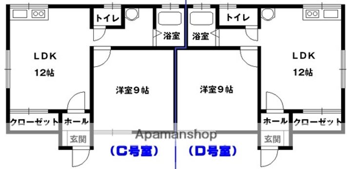 宮崎県都城市年見町(一戸建)の賃貸物件の間取り