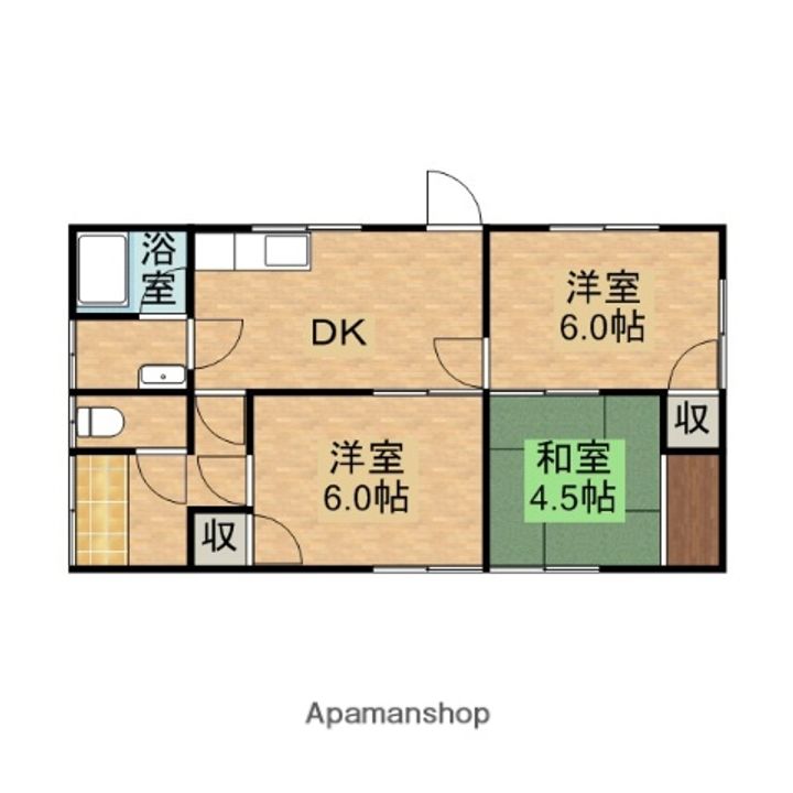 宮崎県北諸県郡三股町大字蓼池(一戸建)の賃貸物件戸建ての間取り