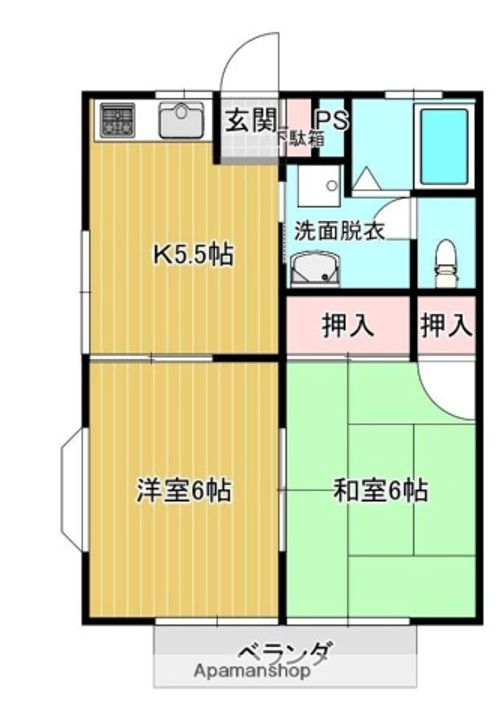 ガーデンR7202の間取り