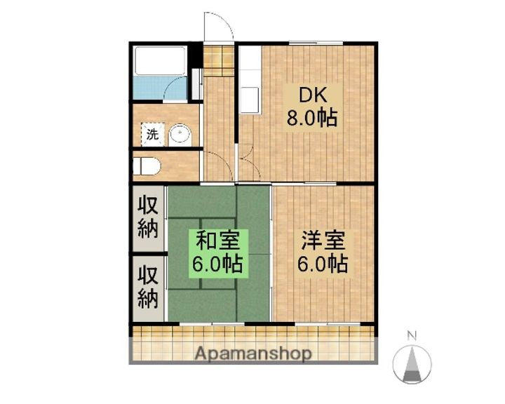 さにーはいむA105の間取り