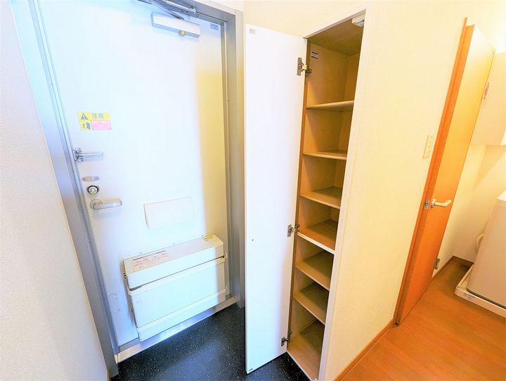 レオパレスオアシス105の玄関