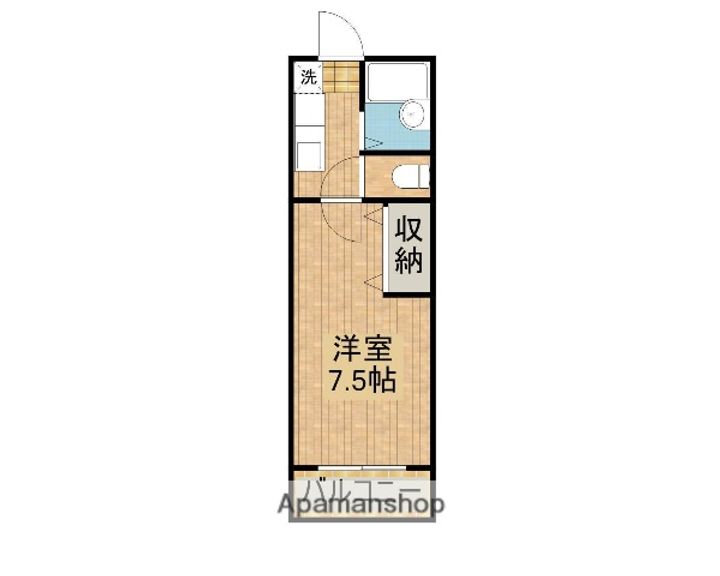 富士マンション203の間取り