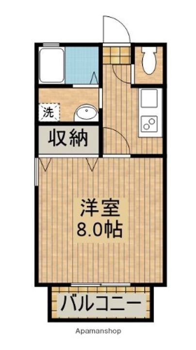 フラリッシュヒロ102の間取り