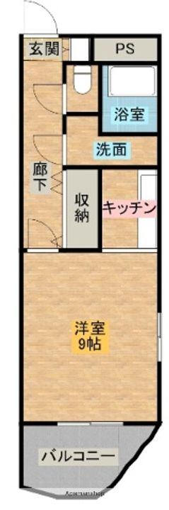 アークヒルズ橘通り401の間取り