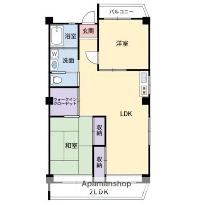 矢野ビル301の間取り