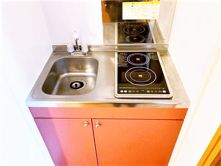 レオパレスティール107のキッチン